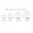 Abajur Azzardo BUBBLES sticla, transparent - 5872