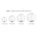 Abajur Azzardo BUBBLES sticla, transparent - 5878