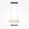Pendul Maytoni AMBIENCE metal, negru, alb, LED, 23W, 3000K, 1000 Lm - MOD280PL-L23B3K1