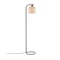 Lampadar NovaLuce INTRA metal, bambus, negru, maro, E27 - 9001090
