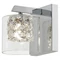 Aplica de perete Rabalux DUCHESS G9 metal crom cu abajur sticla transparentstil modern IP20 - 3113
