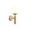 Aplica de perete Rabalux DIVINA E14 metal auriu cu abajur sticla albstil modern IP20 - 5351