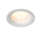 Spot incastrabil baie Lucide ZIVA stil modern aluminiu alb forma rotund GU10 IP44 - 09923/01/31