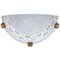 Aplica de perete Rabalux TOM E27 metal alabastru cu motive cu abajur sticla sticla alabastru albstil clasic IP20 - 3481