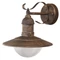 Aplica exterior Rabalux OSLO E27 metal auriu antic cu abajur plastic transparentstil mediteran IP44 - 8271